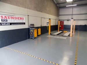 Saunders MOT Bay
